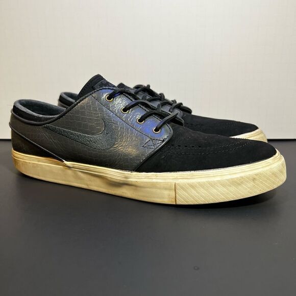 Mens NIKE SB Zoom Stefan Janoski Premium Snakeskin Print Sneakers / Size 9.5 - Picture 1 of 10